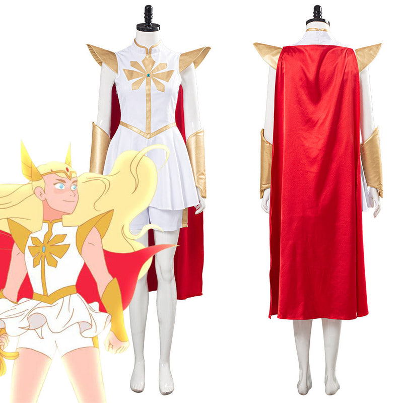 SeeCosplay She-Ra and the Princesses of Power She-Ra Women Dress Halloween Cosplay Costume
