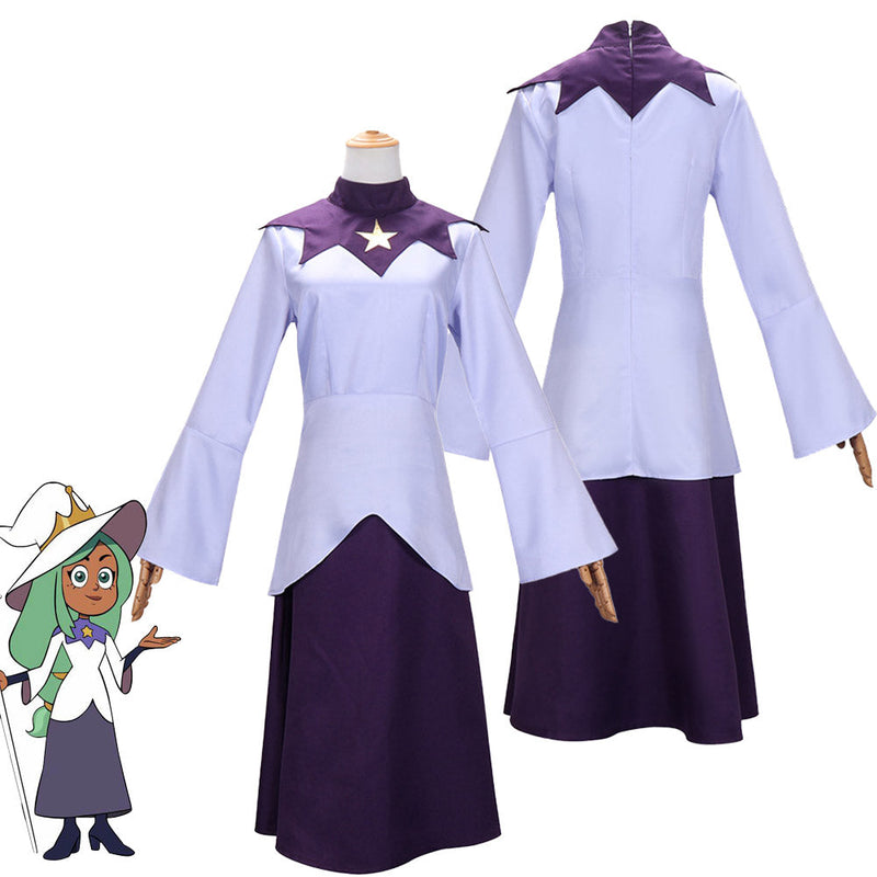 SeeCosplay The Owl House Azura Cosplay Costume Halloween Carnival Party Suit Female