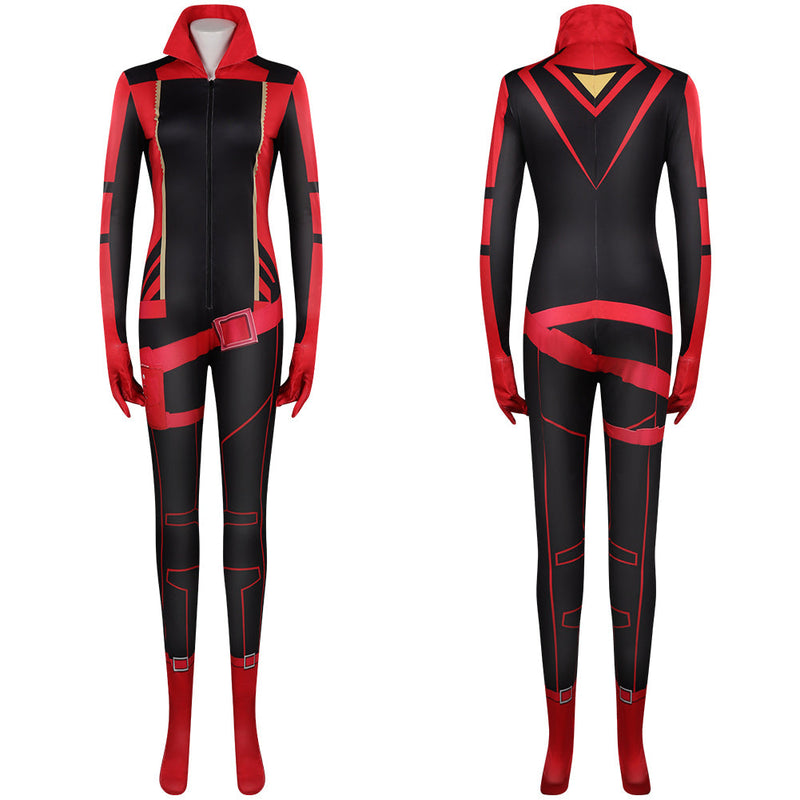 Spider-Man Costume: Across The Spider-Verse Jessica Drew Outfits Halloween Carnival Spiderman Costumes