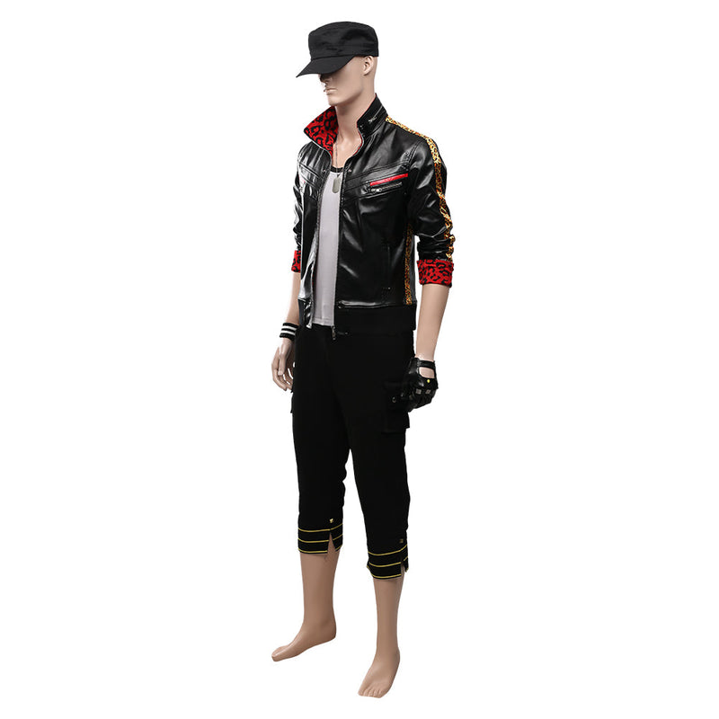 Final Fantasy: Costume Remake Leslie Kyle Adult Men Outfit Halloween Carnival Costume Costume