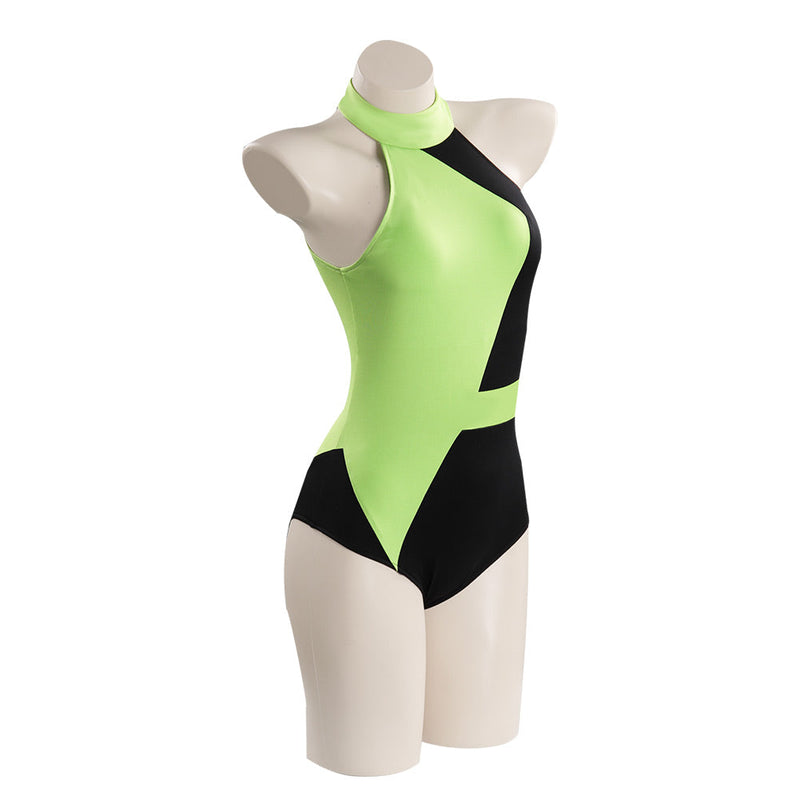 SeeCosplay Kim Possible Shego Adult Swimwear Outfits Halloween Carnival Suit Cosplay Costume