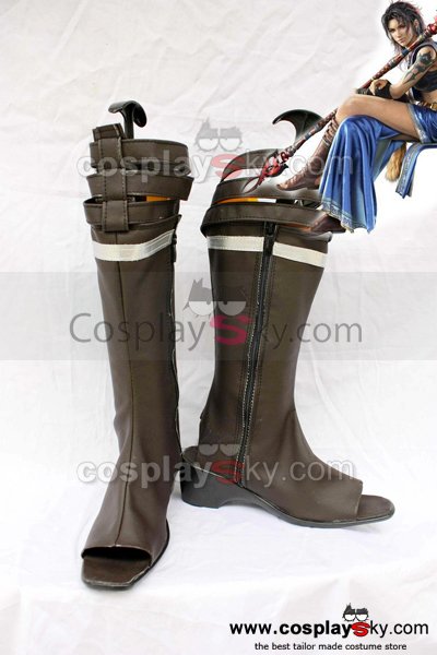 SeeCosplay Final Fantasy 13 Oerba Yun Fang Cosplay Boots Shoes