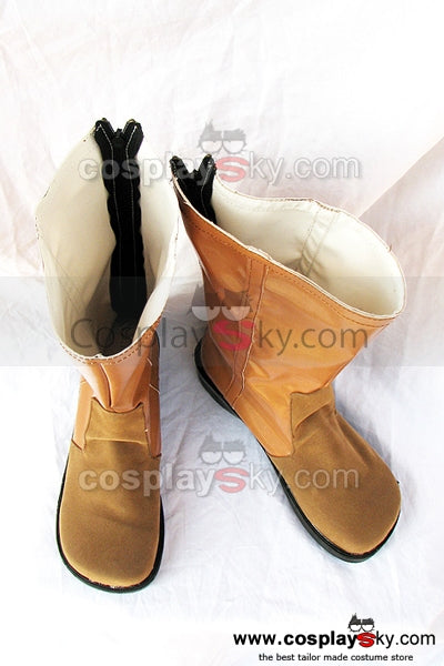 SeeCosplay Final Fantasy 7 Aerith Cosplay Boots Brown