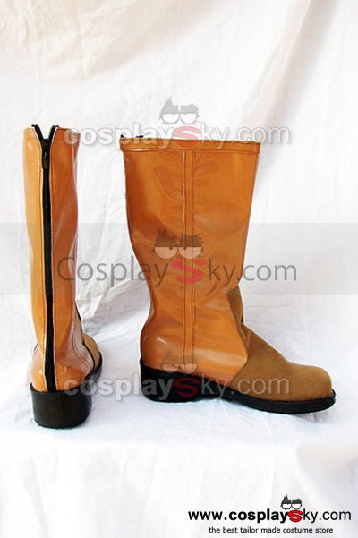SeeCosplay Final Fantasy 7 Aerith Cosplay Boots Brown