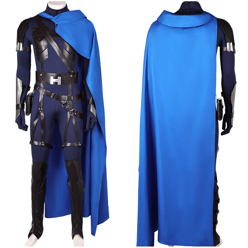 SeeCosplay Final Fantasy Rebirth Game Cloud Strife Combat Suit Carnival Halloween Costume