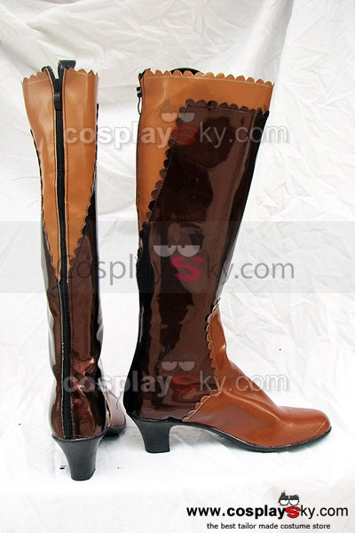 SeeCosplay Final Fantasy XII Lenne Cosplay Boots Shoes Brown Female