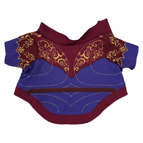 Game Baldurs Gate 3 Cosplay 2032 Astarion Purple Dogs Pet Outfits Cosplay Costume Halloween Carnival Suit
