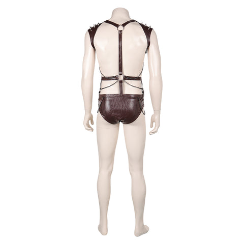 Game Baldurs Gate 3 Cosplay Astarion Brown Sexy Lingerie Outfits Cosplay Costume Halloween Carnival Suit