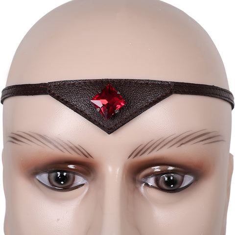 Game Baldur's Gate Astarion Leather Headwear Cosplay Headband Accessorie Halloween Carnival Props