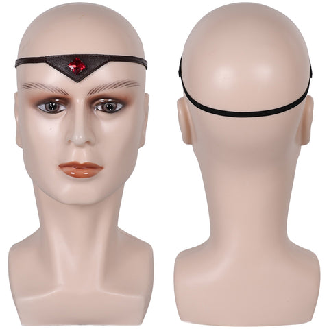 Game Baldur's Gate Astarion Leather Headwear Cosplay Headband Accessorie Halloween Carnival Props