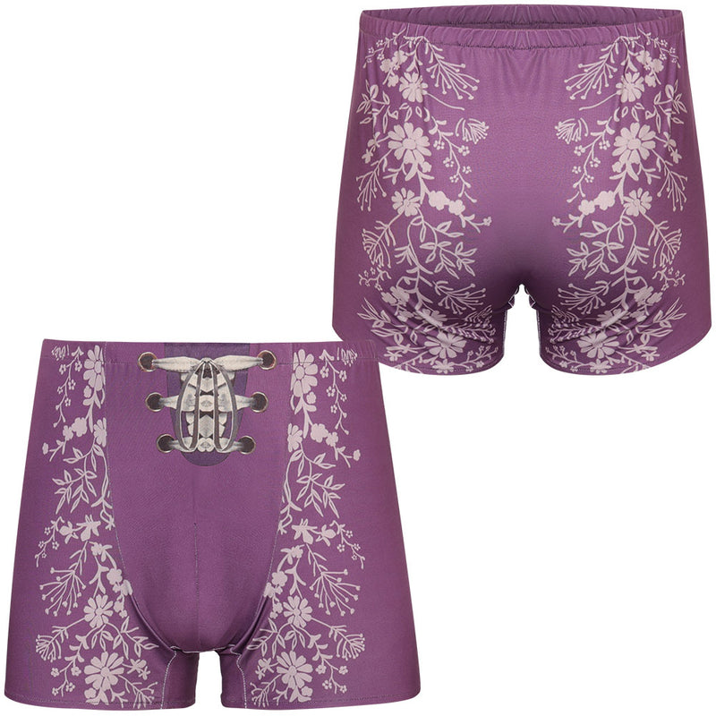 Game Baldurs Gate 3 Cosplay Gale Purple Underpants Outfits Cosplay Costume Halloween Carnival Suit