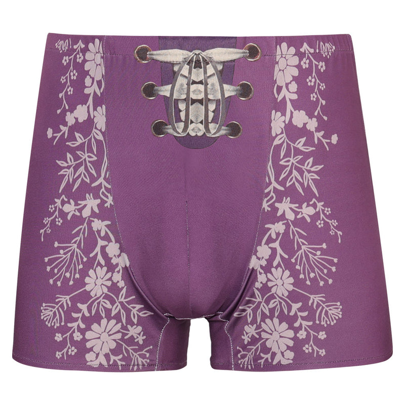 Game Baldurs Gate 3 Cosplay Gale Purple Underpants Outfits Cosplay Costume Halloween Carnival Suit