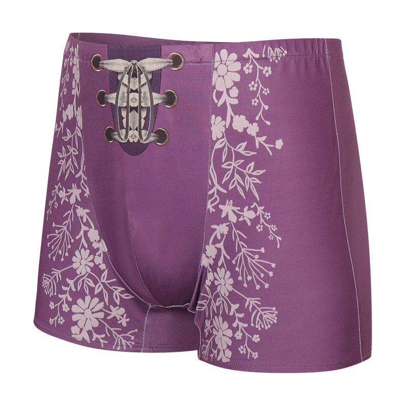 Game Baldurs Gate 3 Cosplay Gale Purple Underpants Outfits Cosplay Costume Halloween Carnival Suit