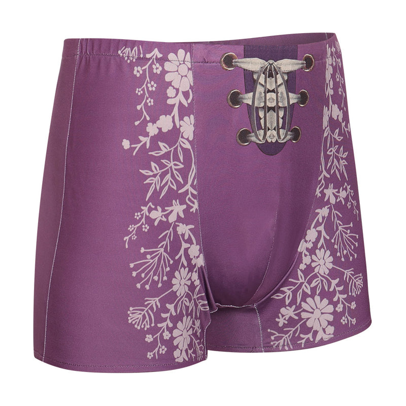 Game Baldurs Gate 3 Cosplay Gale Purple Underpants Outfits Cosplay Costume Halloween Carnival Suit