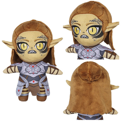 Baldurs Gate 3 Toys, Baldurs Gate 3 Plush Toys,Baldurs Gate 3 Lae'zel Plush Toys,Baldurs Gate 3 Lae'zel Toys