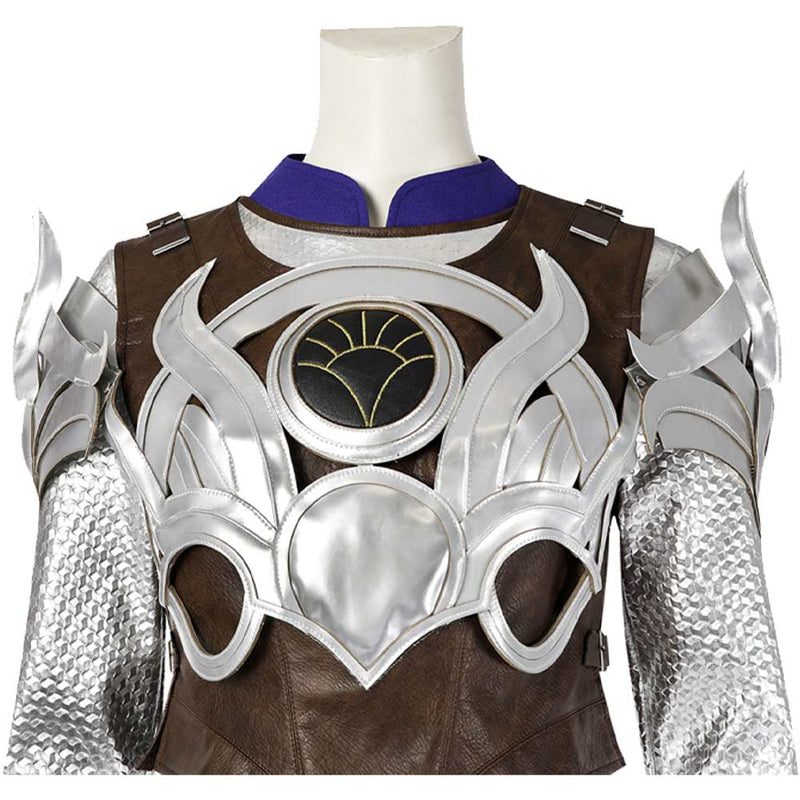 Game Baldurs Gate 3 Cosplay Shadowheart Brown Set Cosplay Costume Outfits Halloween Carnival Suit