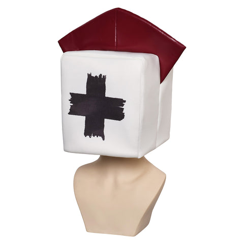 Game Dark Deception Reaper Nurse White Hat Cosplay Accessories Halloween Carnival Props