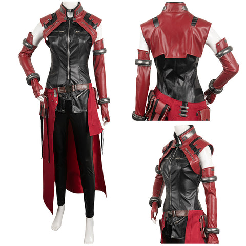 Game Final Fantasy Ⅶ: Ever Crisis Aerith Gainsborough Outfits Halloween Carnival Suit Cosplay Costume
