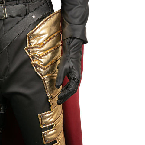 Game Final Fantasy Vincent Valentine Red Set Outfits Cosplay Costume Halloween Carnival Suit