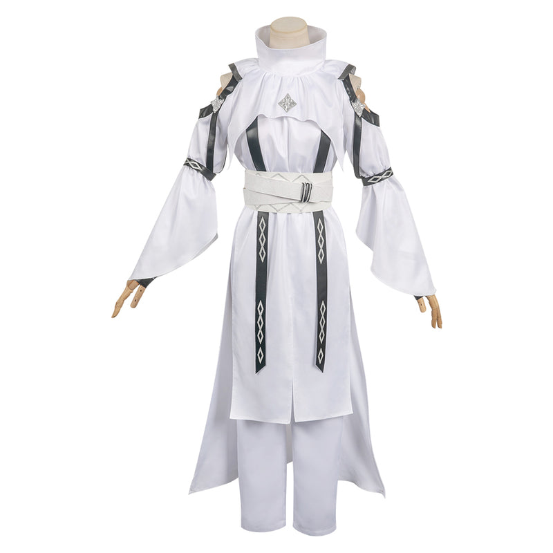 Game Final Fantasy White Limbo Chiton Of Healing Pandæmonium Set Outfits Cosplay Costume Halloween Carnival Suit