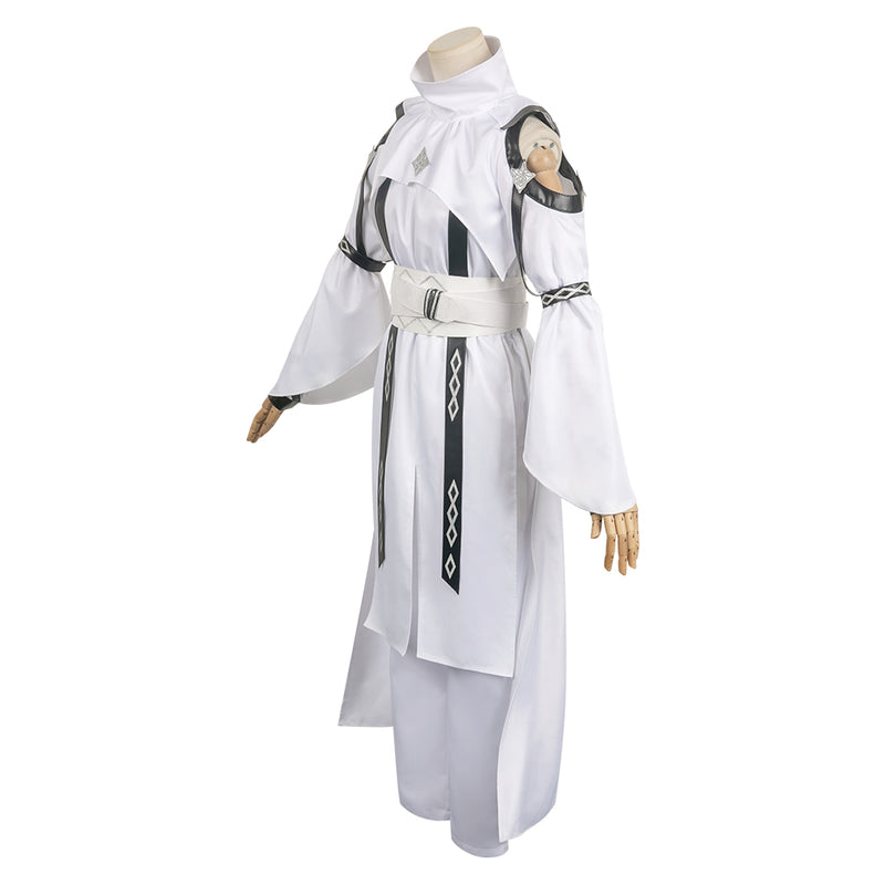 Game Final Fantasy White Limbo Chiton Of Healing Pandæmonium Set Outfits Cosplay Costume Halloween Carnival Suit