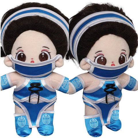 Game Mortal Kombat Chun Li Cosplay Plush Toys Cartoon Soft Stuffed Dolls Mascot Birthday Xmas Gift