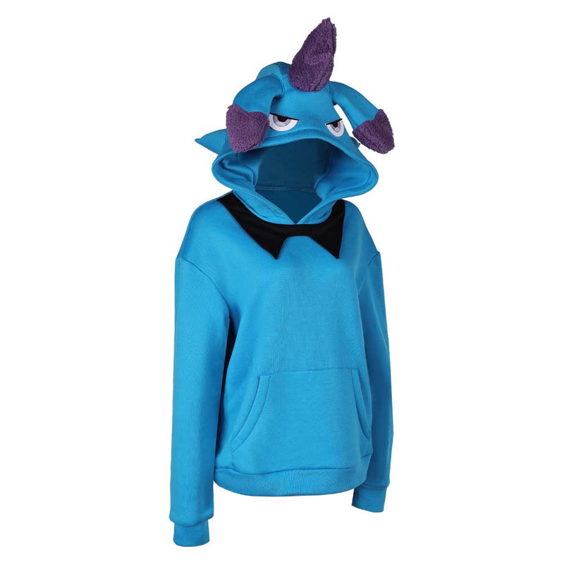 Game Palworld 2024 Depresso Blue Hoodie Outfits Cosplay Costume Halloween Carnival Suit
