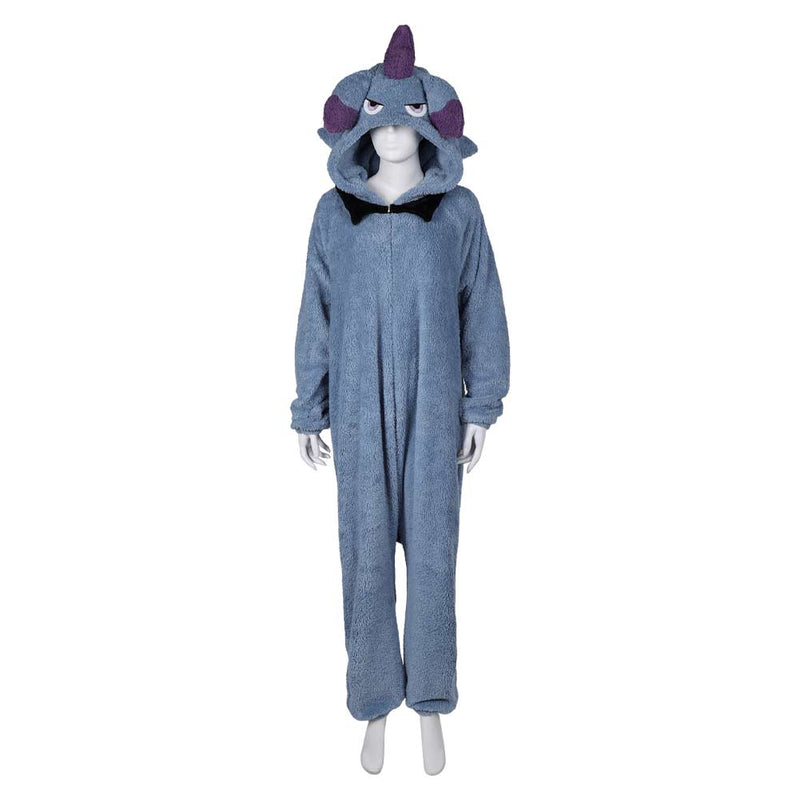 Game Palworld 2024 Depresso Blue Jumpsuit Sleepwear Outfits Cosplay Costume Halloween Carnival Suit