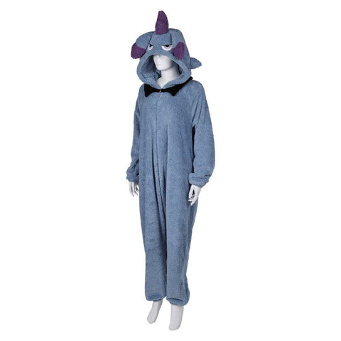 Game Palworld 2024 Depresso Blue Jumpsuit Sleepwear Outfits Cosplay Costume Halloween Carnival Suit