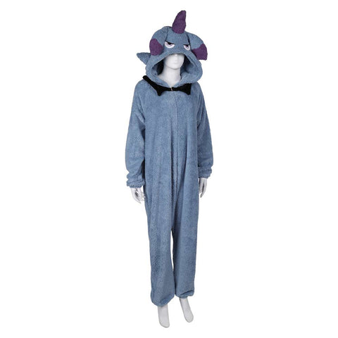 Game Palworld 2024 Depresso Blue Jumpsuit Sleepwear Outfits Cosplay Costume Halloween Carnival Suit
