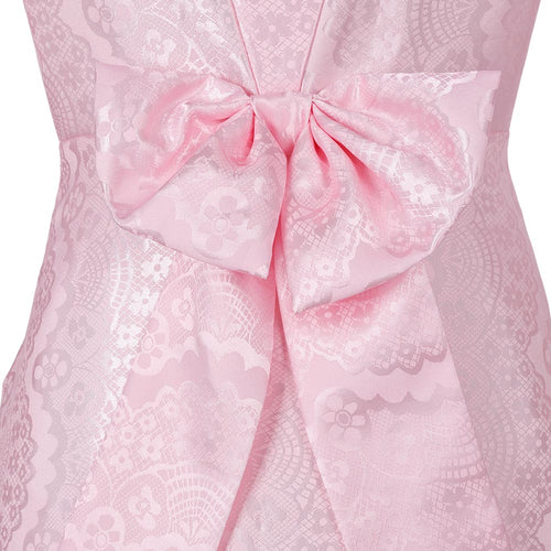 Game Tekken 8 Lili Pink Dress Outfits Cosplay Costume Halloween Carnival Suit