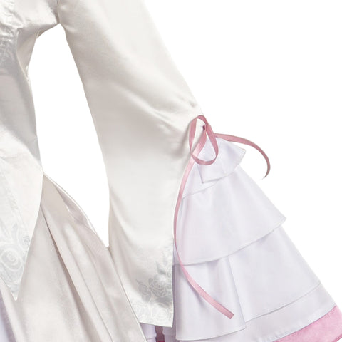 Game Tekken 8 Lili Women White Dress Set Cosplay Costume Outfits Halloween Carnival Suit