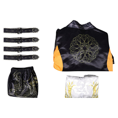 Game Tekken 8 Ling Xiaoyu White Set Outfits Cosplay Costume Halloween Carnival Suit