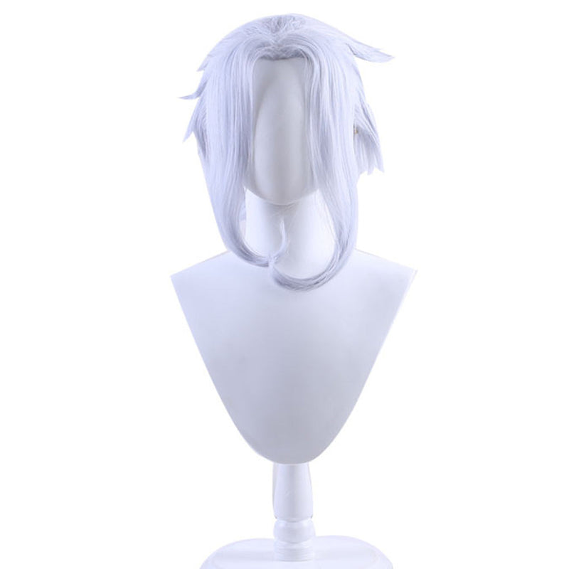 SeeCosplay Genshin Impact Game Il Dottore Cosplay Wig Heat Resistant Synthetic Hair Carnival Halloween Party Props