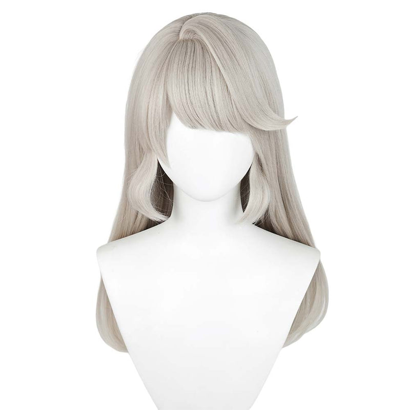 SeeCosplay Genshin Impact Game Lynette Childhood Cosplay Wig Heat Resistant Synthetic Hair Halloween Party Carnival Props