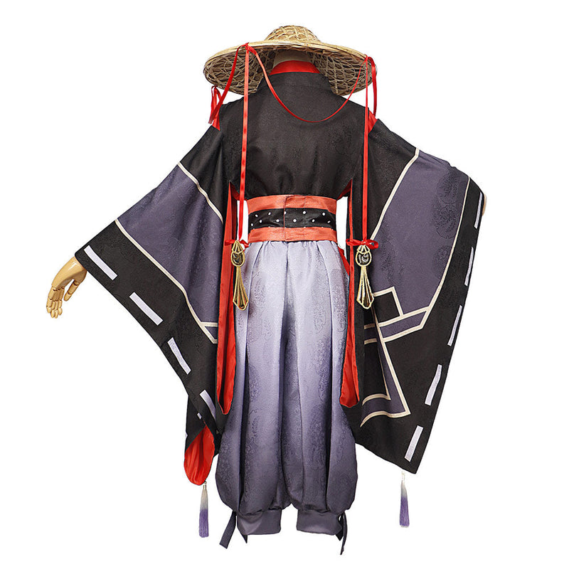 Genshin Impact Wanderer Scaramouche Kimono Outfits Party Carnival Halloween Cosplay Costume