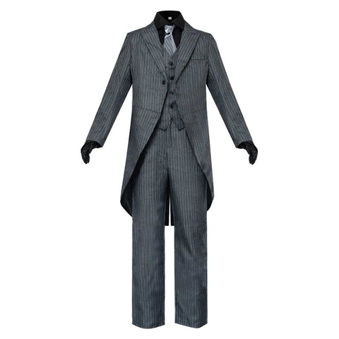 Gotham Penguin: Cobblepot Black Grey Unisex Outfits Party Halloween Cosplay Costume
