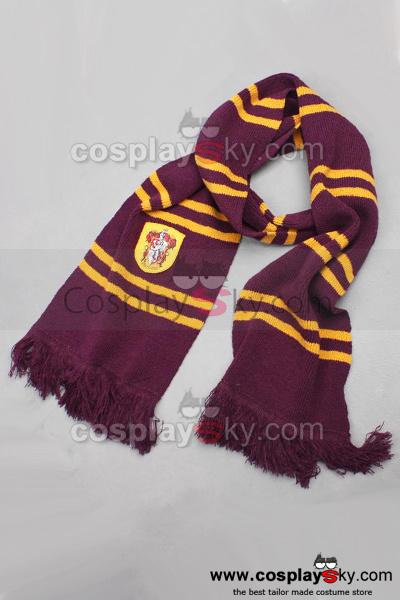 SeeCosplay Harry Potter Gryffindor House Scarf Thicken Wool Blend Scarf