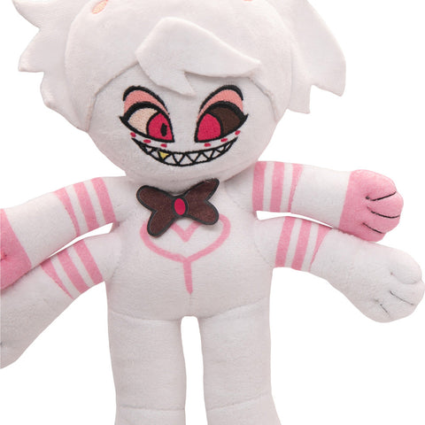 SeeCosplay Hazbin Hotel 2024 TV Angel Dust Original Design Cosplay Plush Toys Cartoon Soft Stuffed Dolls Mascot Birthday Xmas Gift