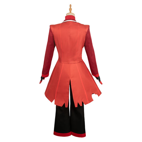 SeeCosplay Hazbin Hotel TV 2024 Alastor Red Costumes Halloween for Carnival Cosplay Costume