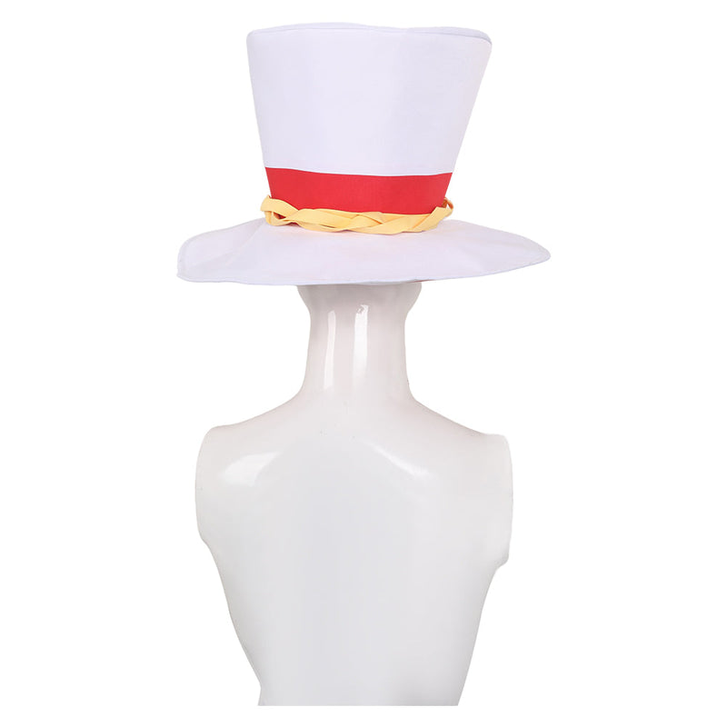 SeeCosplay Hazbin Hotel TV 2024 Lucifer Morningstar Cosplay Hat Costume Accessories Halloween Carnival Props