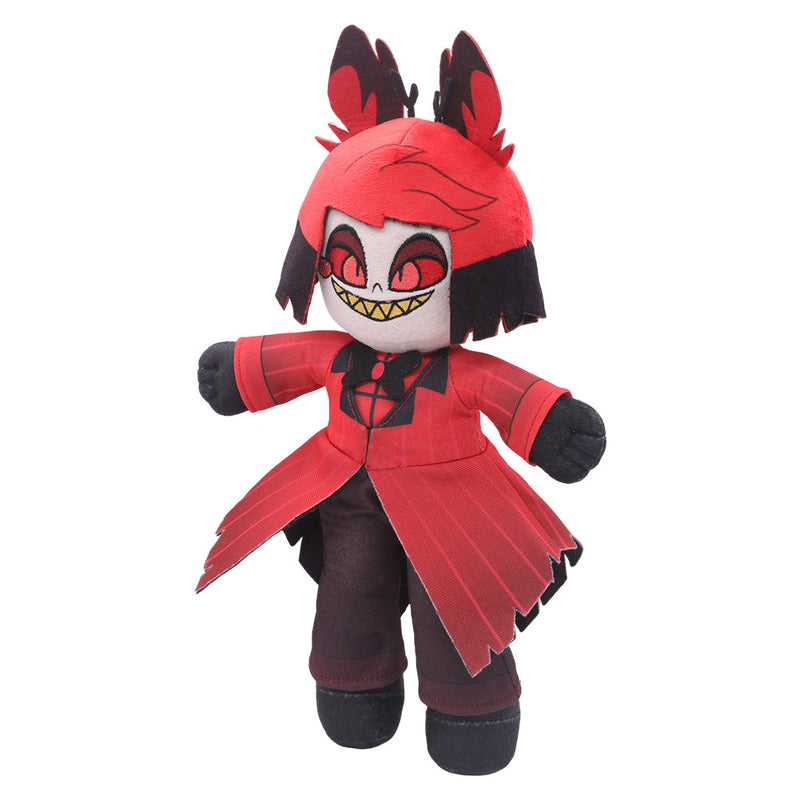 SeeCosplay Hazbin Hotel TV Alastor Cosplay Plush Toys Cartoon Soft Stuffed Dolls Mascot Birthday Xmas Gift Original Design