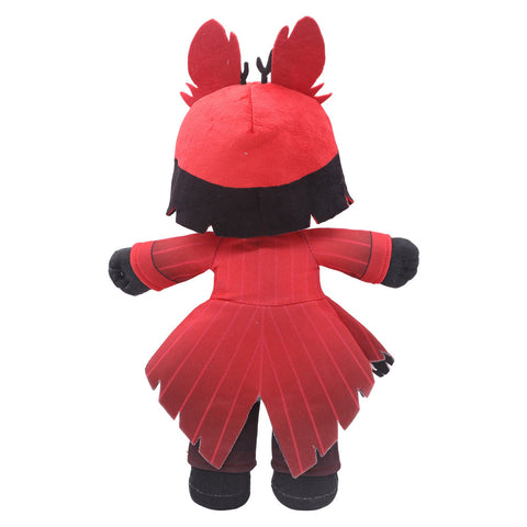 SeeCosplay Hazbin Hotel TV Alastor Cosplay Plush Toys Cartoon Soft Stuffed Dolls Mascot Birthday Xmas Gift Original Design