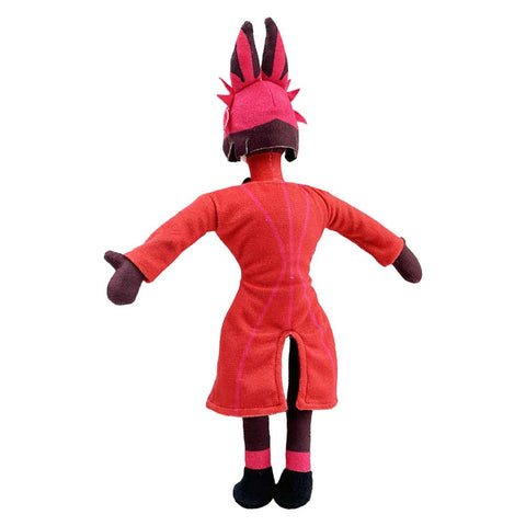 SeeCosplay Hazbin Hotel TV Alastor Cosplay Plush Toys Cartoon Soft Stuffed Dolls Mascot Birthday Xmas Gifts