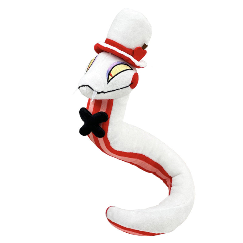 SeeCosplay Hazbin Hotel TV Snake Lucifer Cosplay Plush Toys Cartoon Soft Stuffed Dolls Mascot Birthday Xmas Gift