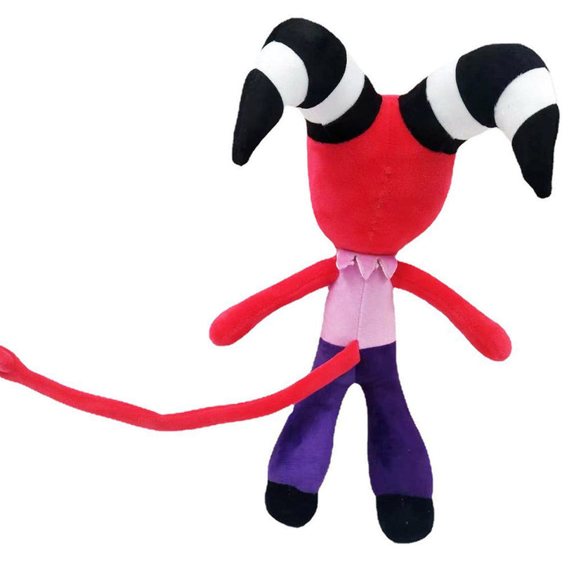 SeeCosplay Hazbin Hotel TV Helluva Boss Stolas Blitz Cosplay Plush Toys Cartoon Soft Stuffed Dolls Mascot Birthday Xmas Gifts