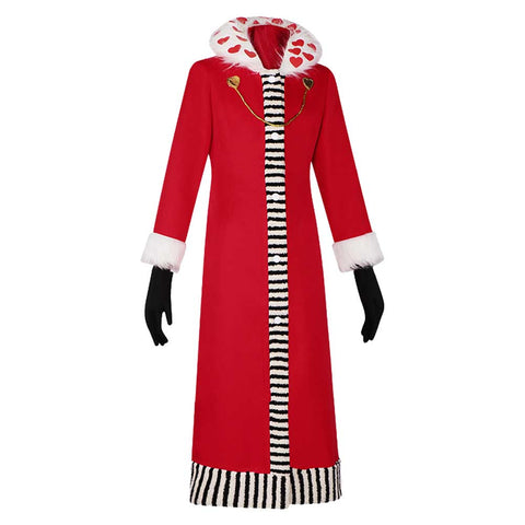 SeeCosplay Hazbin Hotel TV Valentino Red Suit for Carnival Halloween Cosplay Costume