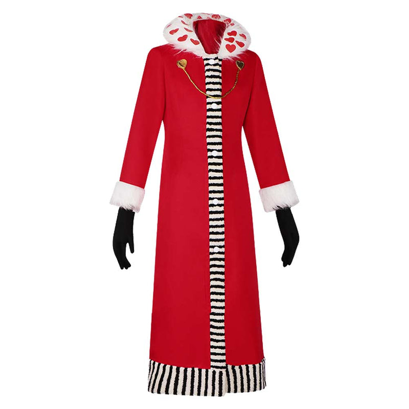 SeeCosplay Hazbin Hotel TV Valentino Red Suit for Carnival Halloween Cosplay Costume