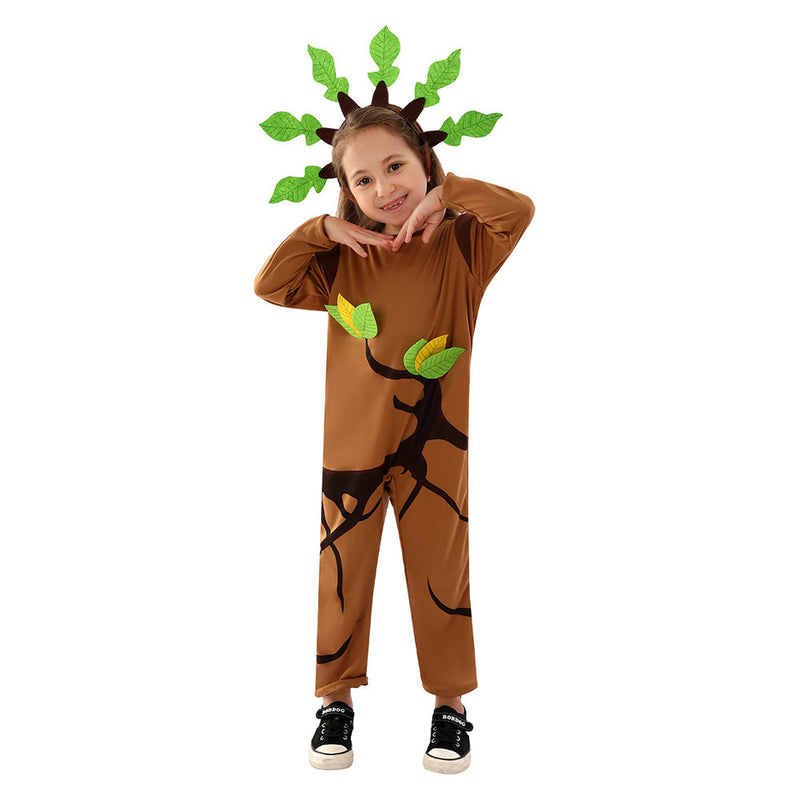 Kids Easter tree Cosplay Costume Outfits Halloween Carnival Suit