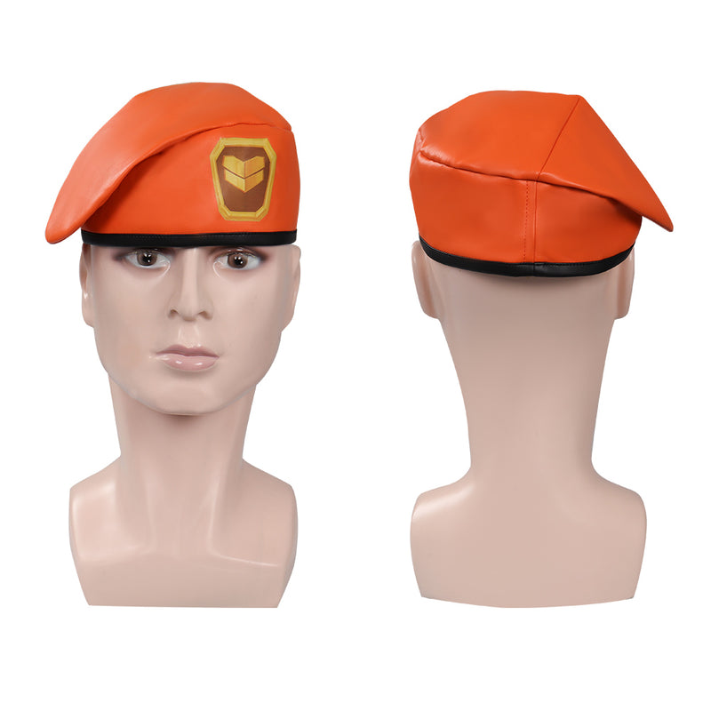 VALORANT Brimstone/Liam Byrne Cosplay Berets Hat Caps Officer Caps Costume Prop